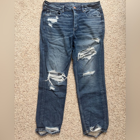 American Eagle Outfitters Denim - American Eagle Outfitters Ripped Boyfriend Jeans